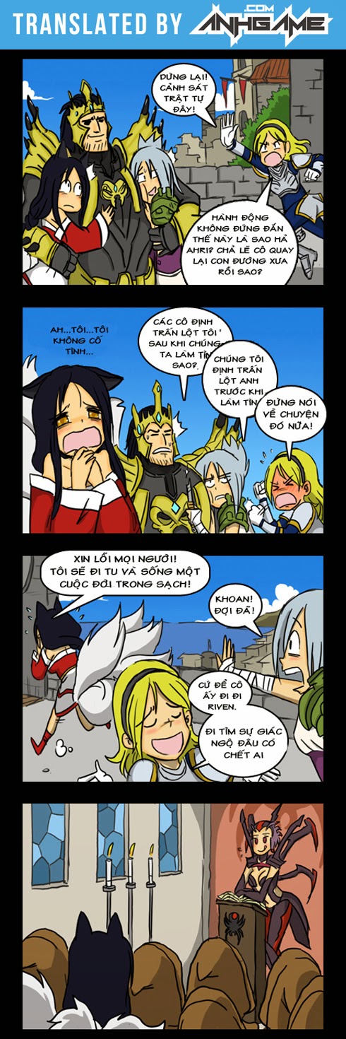 Comic Liên Minh Huyền Thoại: Ahri trong trắng - Ảnh 1