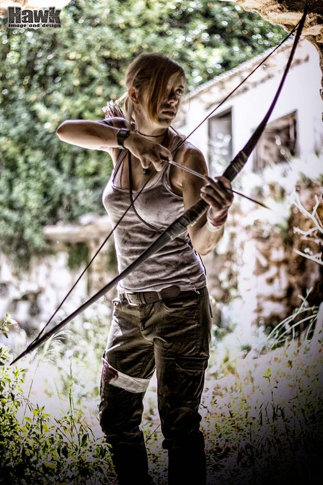 Cosplay Lara Croft "chất lừ" của Larxenne - Ảnh 6