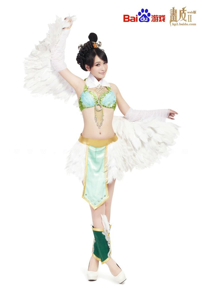 Cosplay khoe da thịt của webgame Họa Bì 2 - Ảnh 2