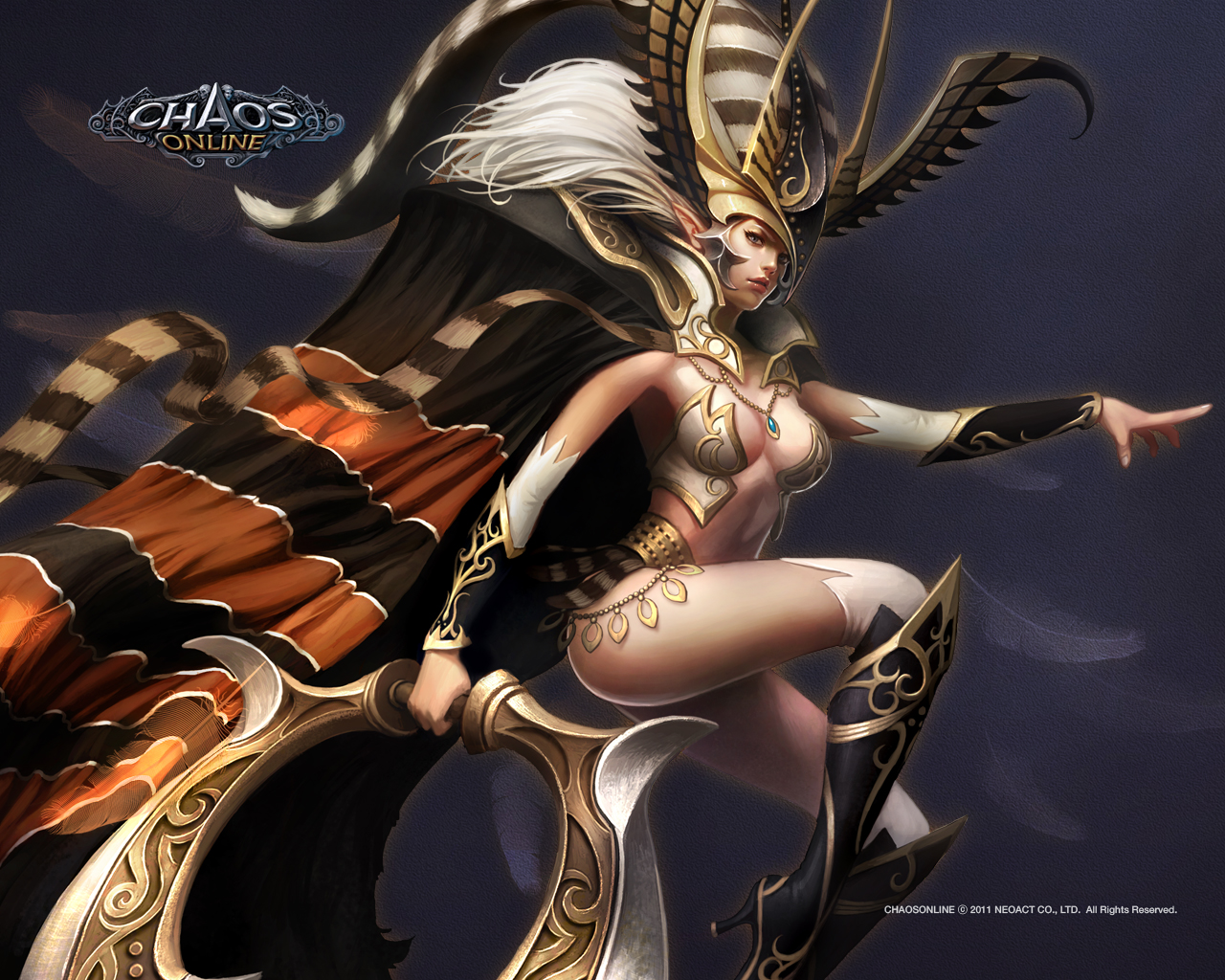 Chảy máu mũi với hình nền gợi cảm của Chaos Online - Ảnh 10