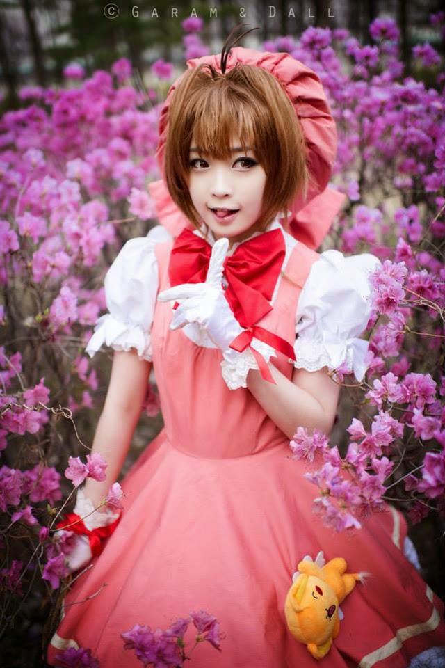 Tomia cực dễ thương với cosplay Sakura - Ảnh 3