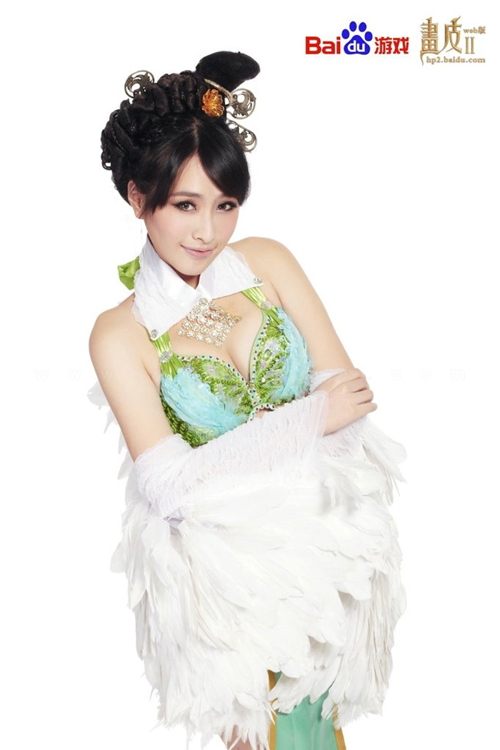 Cosplay khoe da thịt của webgame Họa Bì 2 - Ảnh 3