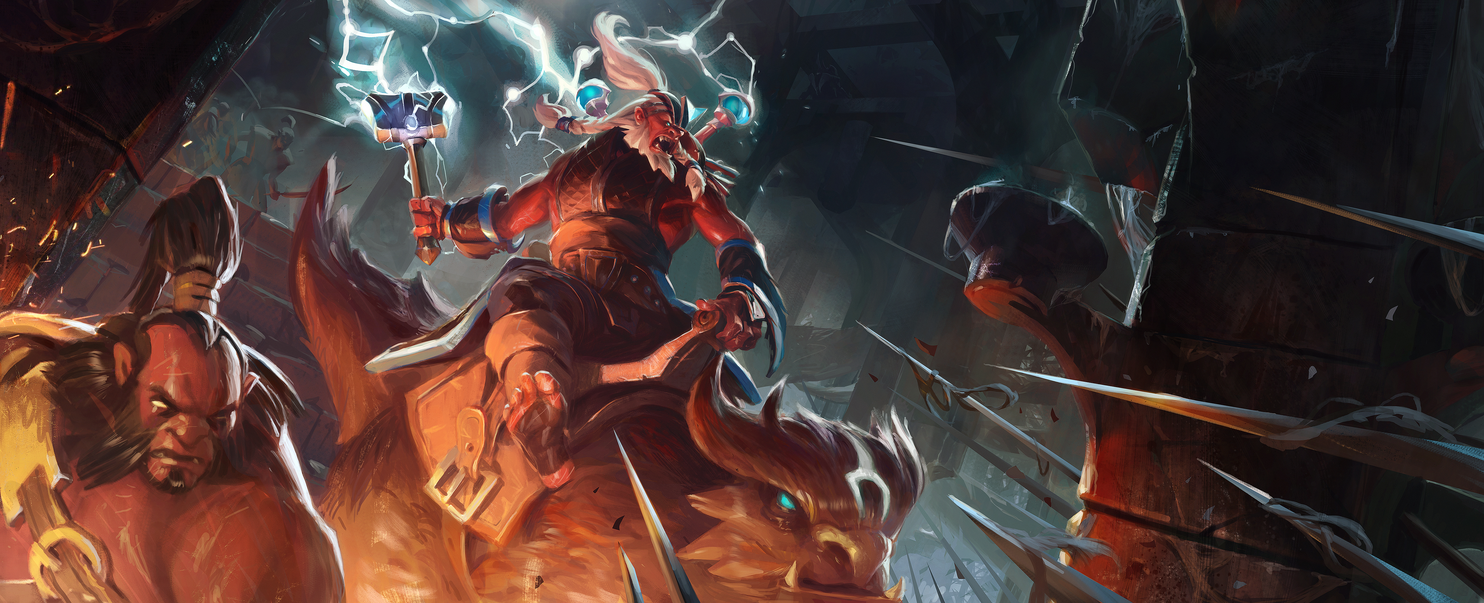Loạt ảnh nguyên họa của các hero trong DotA 2 - Ảnh 27