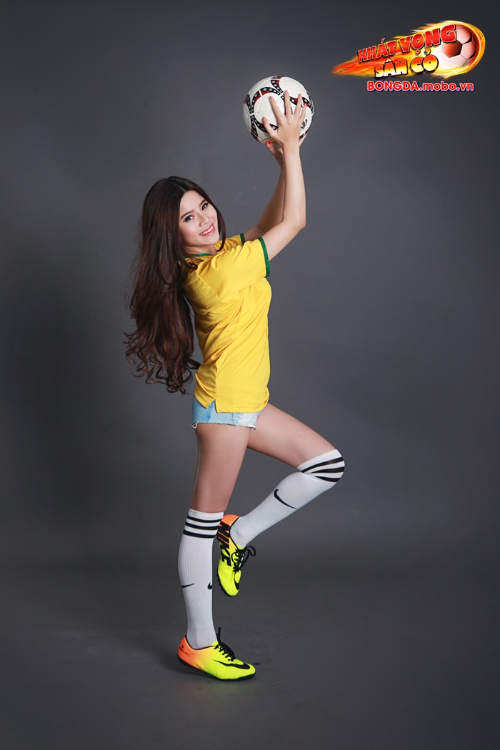 Ngắm dàn hot girl cực hot của Khát Vọng Sân Cỏ - Ảnh 11