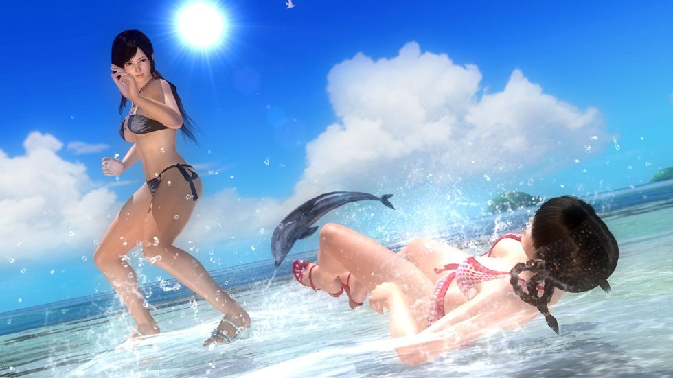 Khi các người mẫu DoA 5 trình diễn thời trang áo tắm - Ảnh 1