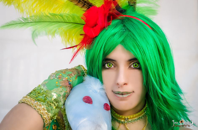 Cosplay Rydia cực ấn tượng của Larxenne - Ảnh 1