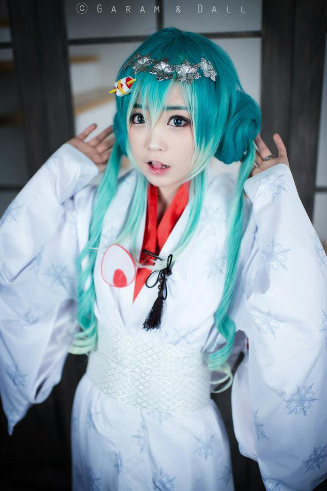 Tomia biến hóa thành Yuki Miku dễ thương và đáng yêu - Ảnh 11