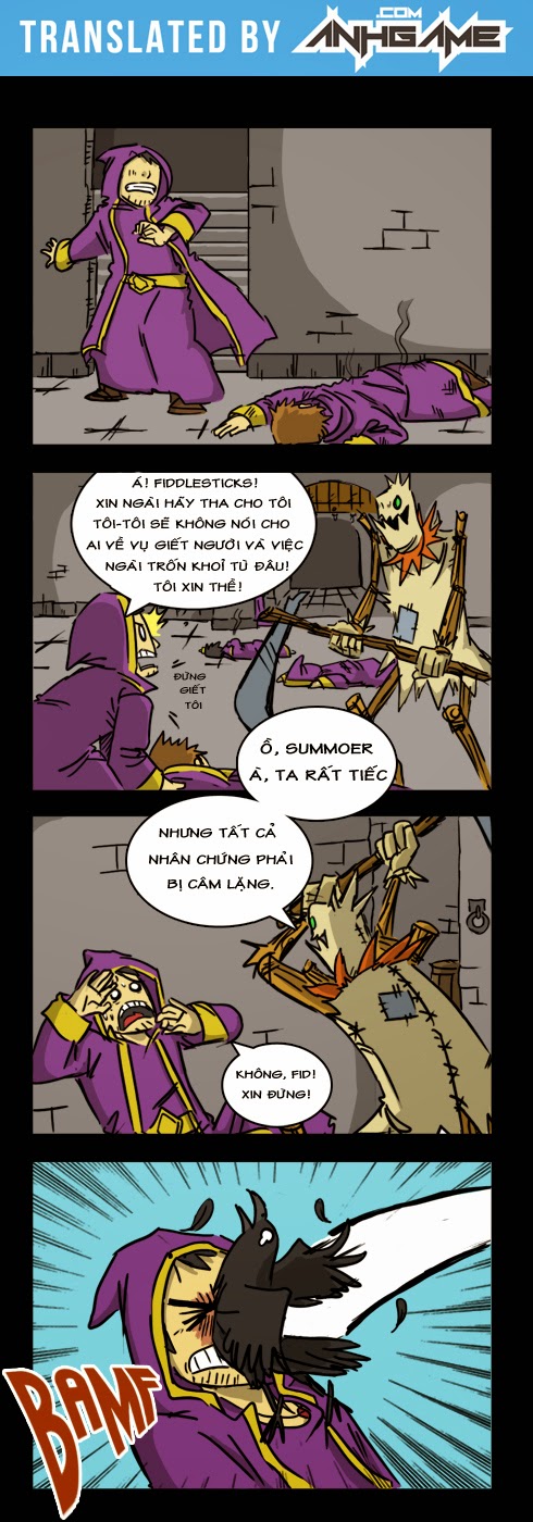Comic Liên Minh Huyền Thoại: Fiddlesticks vượt ngục - Ảnh 1