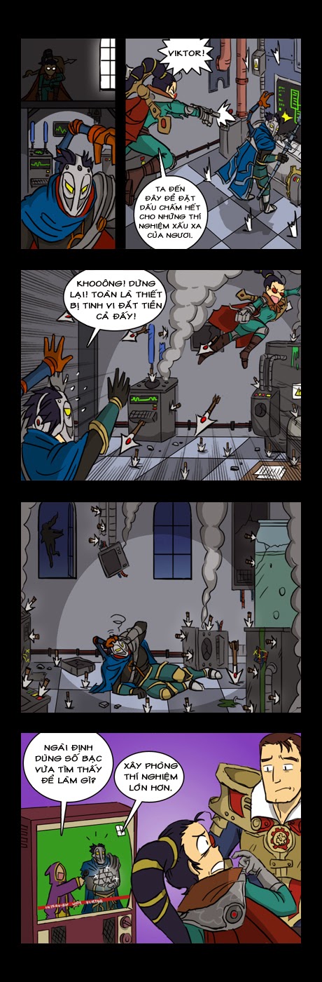 Comic LMHT: Phòng thí nghiệm của Viktor - Ảnh 1