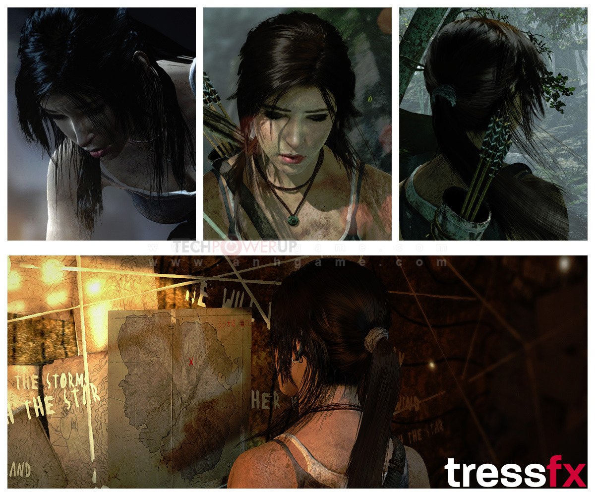 Lara Croft đẹp "điên đảo" nhờ công nghệ TressFX - Ảnh 31