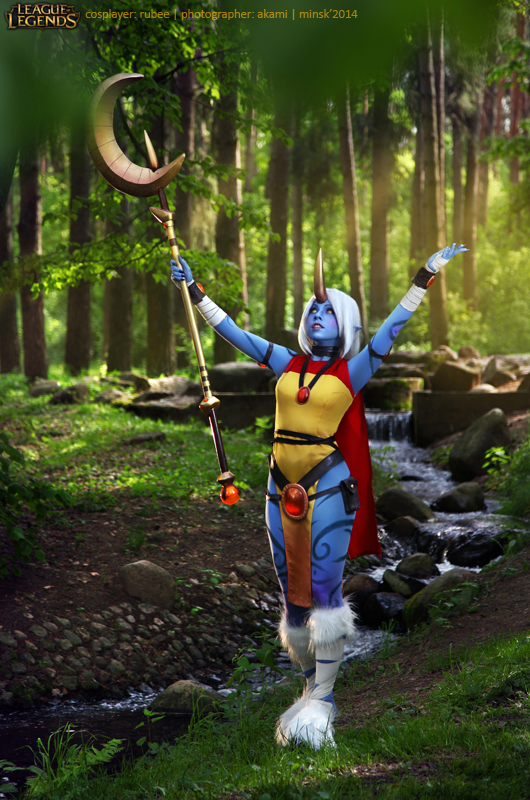 Rubee cực dễ thương với cosplay Soraka - Ảnh 6