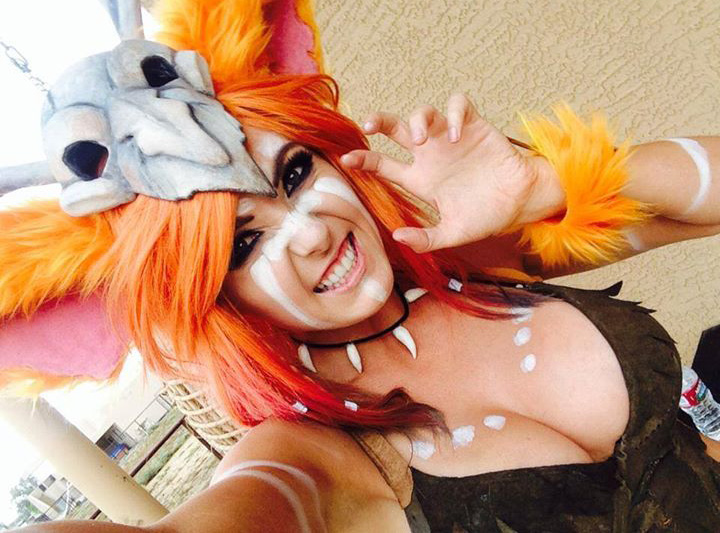 Ngắm cosplay Gnar cực chất của Jessica Nigri - Ảnh 4