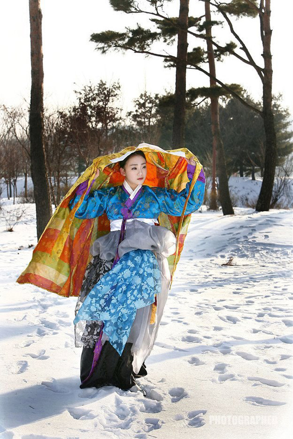 Miyuko xúng xính trong trang phục Hanbok - Ảnh 5