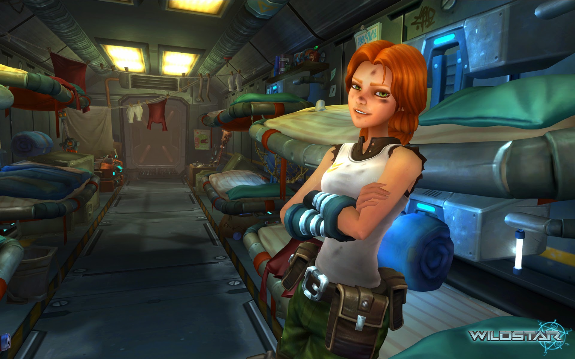 Loạt hình nền đẹp mắt của MMORPG Wild Star - Ảnh 8