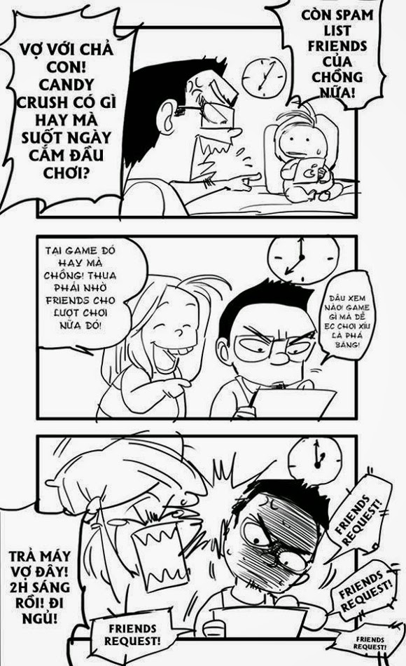 Comic: Sự hấp dẫn của game Candy Crush Saga - Ảnh 1