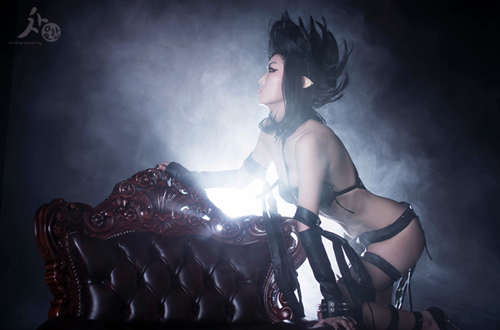 Ngắm cosplay Evelynn Bóng Đêm cực quyến rũ - Ảnh 4