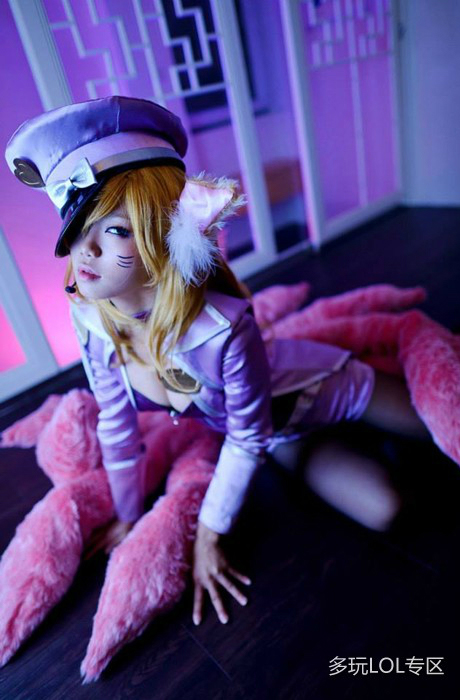 Ngắm cosplay hồ ly chín đuôi Ahri cực quyến rũ - Ảnh 6