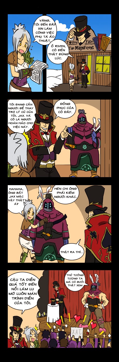 Comic Liên Minh Huyền Thoại: Twisted Fate tuyển trợ lý - Ảnh 1