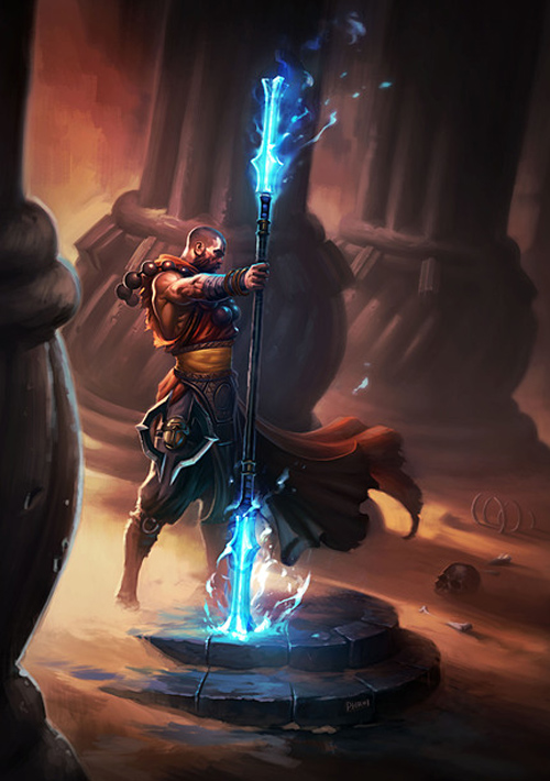 Ngắm thầy tu trong Diablo 3 lúc còn trên bản vẽ - Ảnh 2