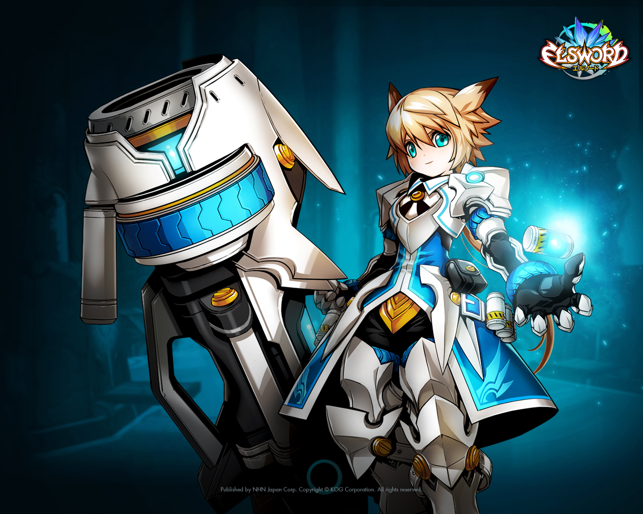 Loạt hình nền cực dễ thương của Elsword Nhật Bản - Ảnh 27