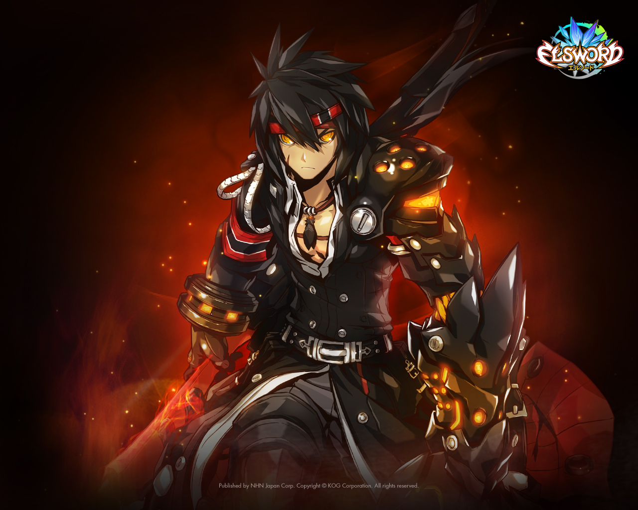 Loạt hình nền cực dễ thương của Elsword Nhật Bản - Ảnh 25