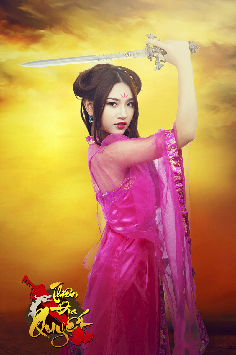 Mỹ Hằng quyến rũ với cosplay Thiên Địa Quyết - Ảnh 3