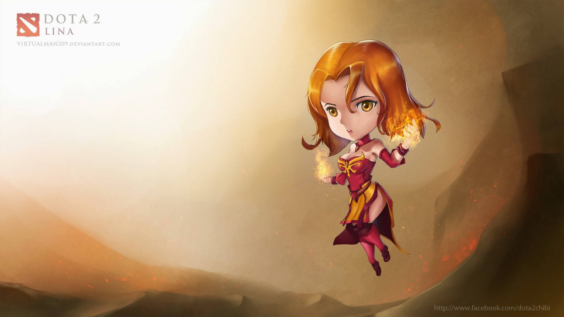Pháp sư lửa Lina dễ thương với ảnh chibi - Ảnh 21