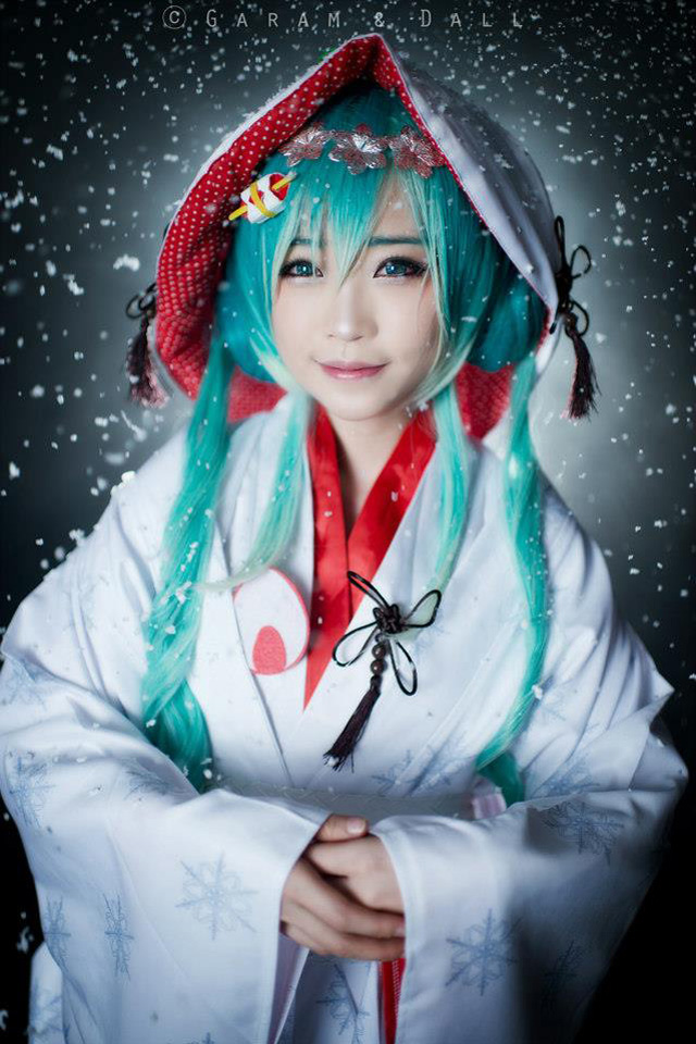 Tomia biến hóa thành Yuki Miku dễ thương và đáng yêu - Ảnh 9