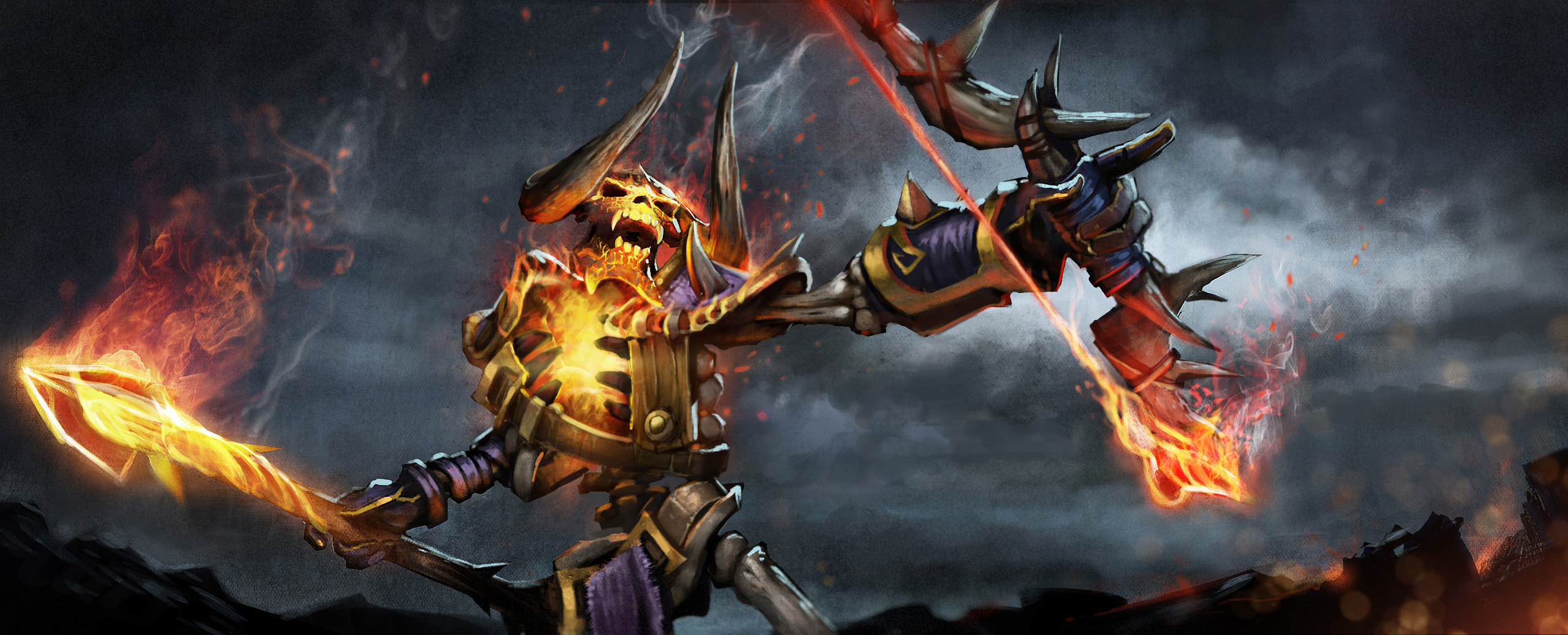 Loạt ảnh nguyên họa của các hero trong DotA 2 - Ảnh 13