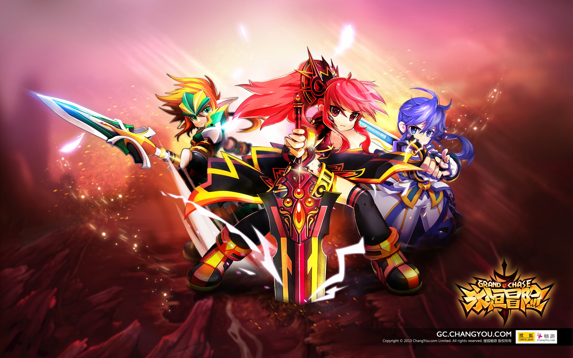 Loạt hình nền cực dễ thương của Grand Chase - Ảnh 6