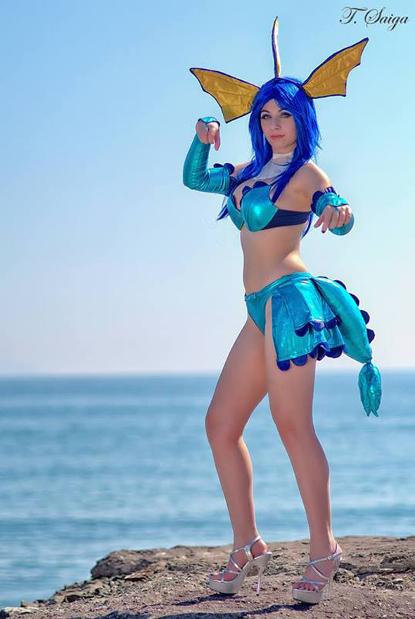 Pokémon Vaporeon cực sexy trong hình dạng con người - Ảnh 4