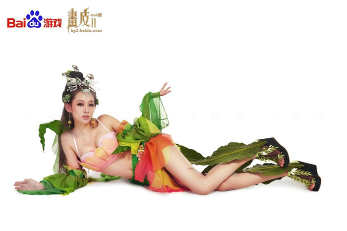 Cosplay khoe da thịt của webgame Họa Bì 2 - Ảnh 5