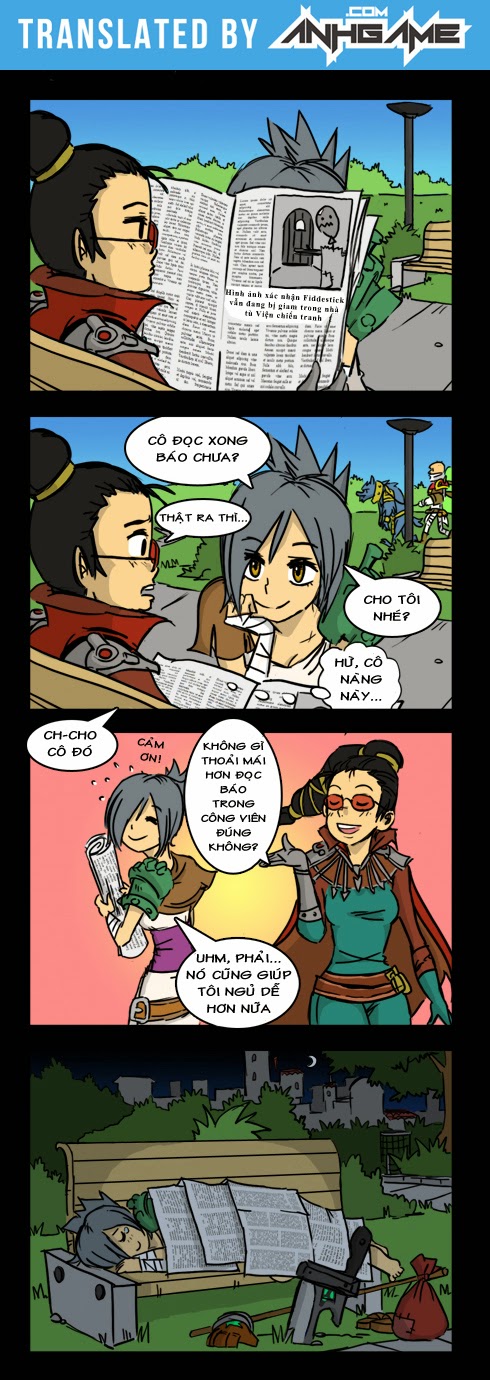 Comic Liên Minh Huyền Thoại: Áo thỏ của Riven - Ảnh 1