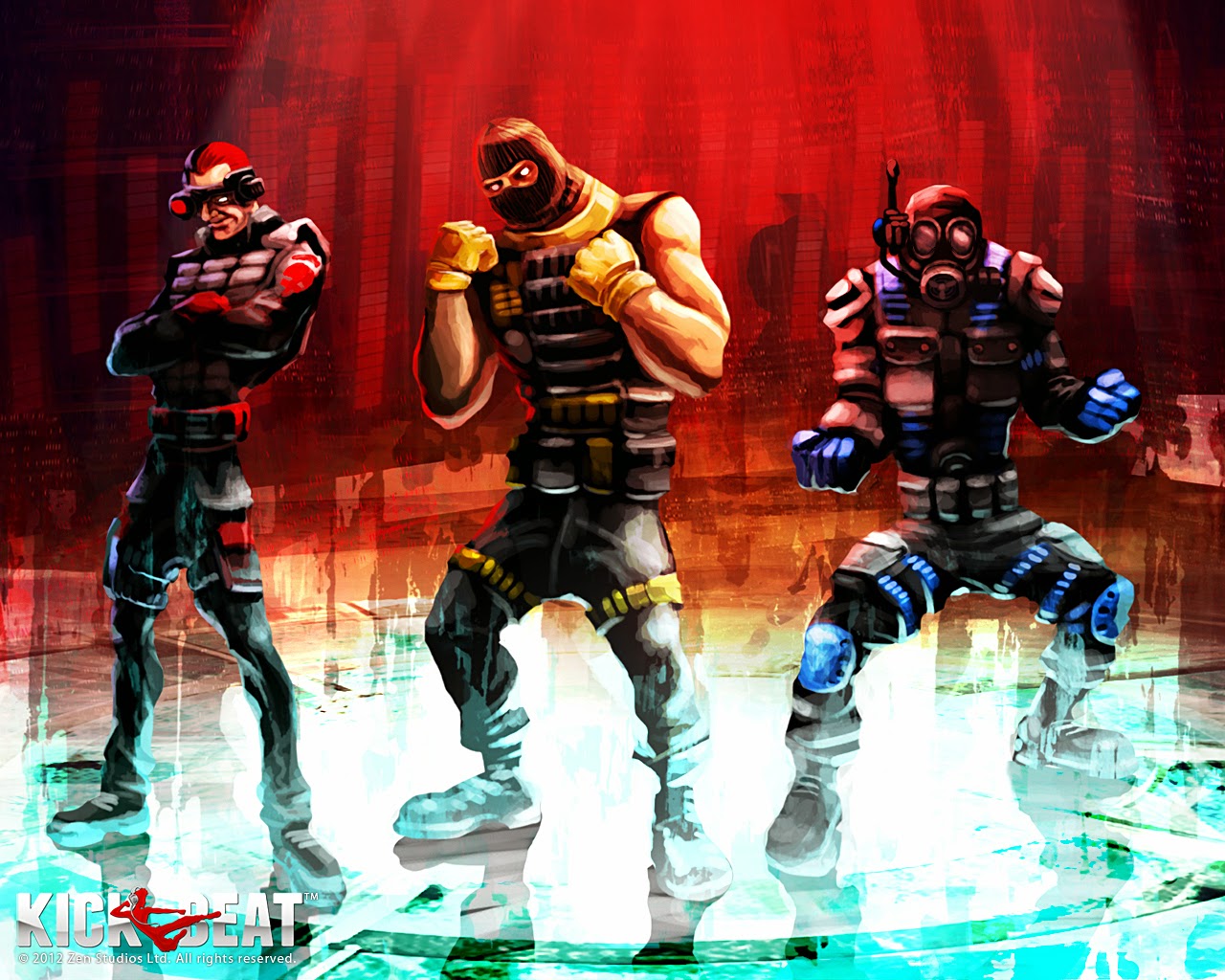 Loạt hình nền tuyệt đẹp của game âm nhạc KickBeat - Ảnh 10