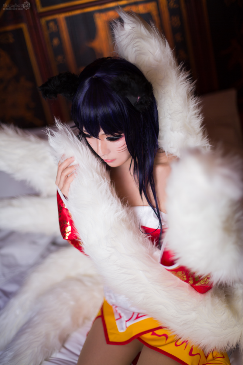 Reve cực quyến rũ với cosplay Ahri - Ảnh 6