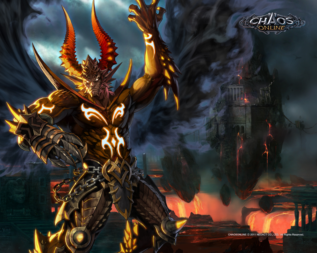 Chảy máu mũi với hình nền gợi cảm của Chaos Online - Ảnh 1