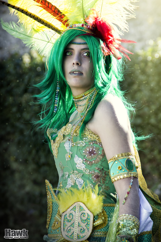 Cosplay Rydia cực ấn tượng của Larxenne - Ảnh 7