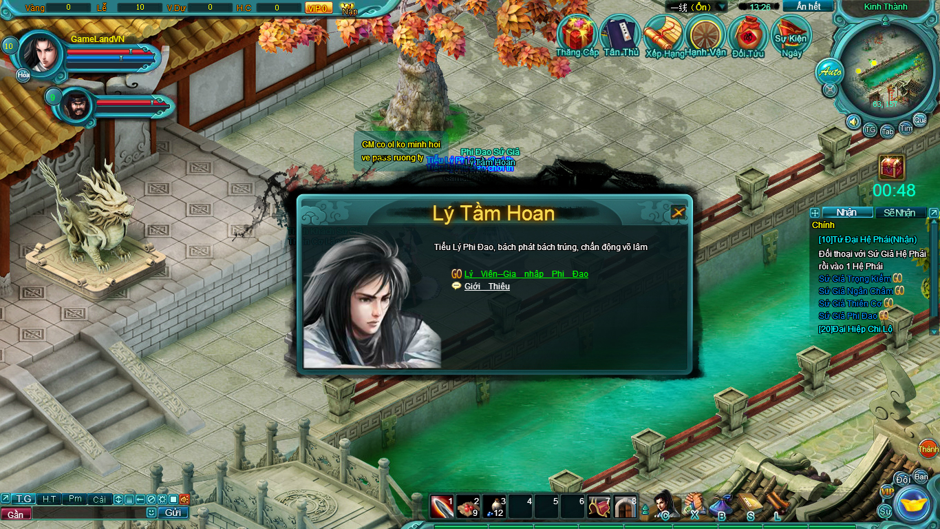 Hình ảnh thử nghiệm webgame Tiểu Lý Phi Đao - Ảnh 6
