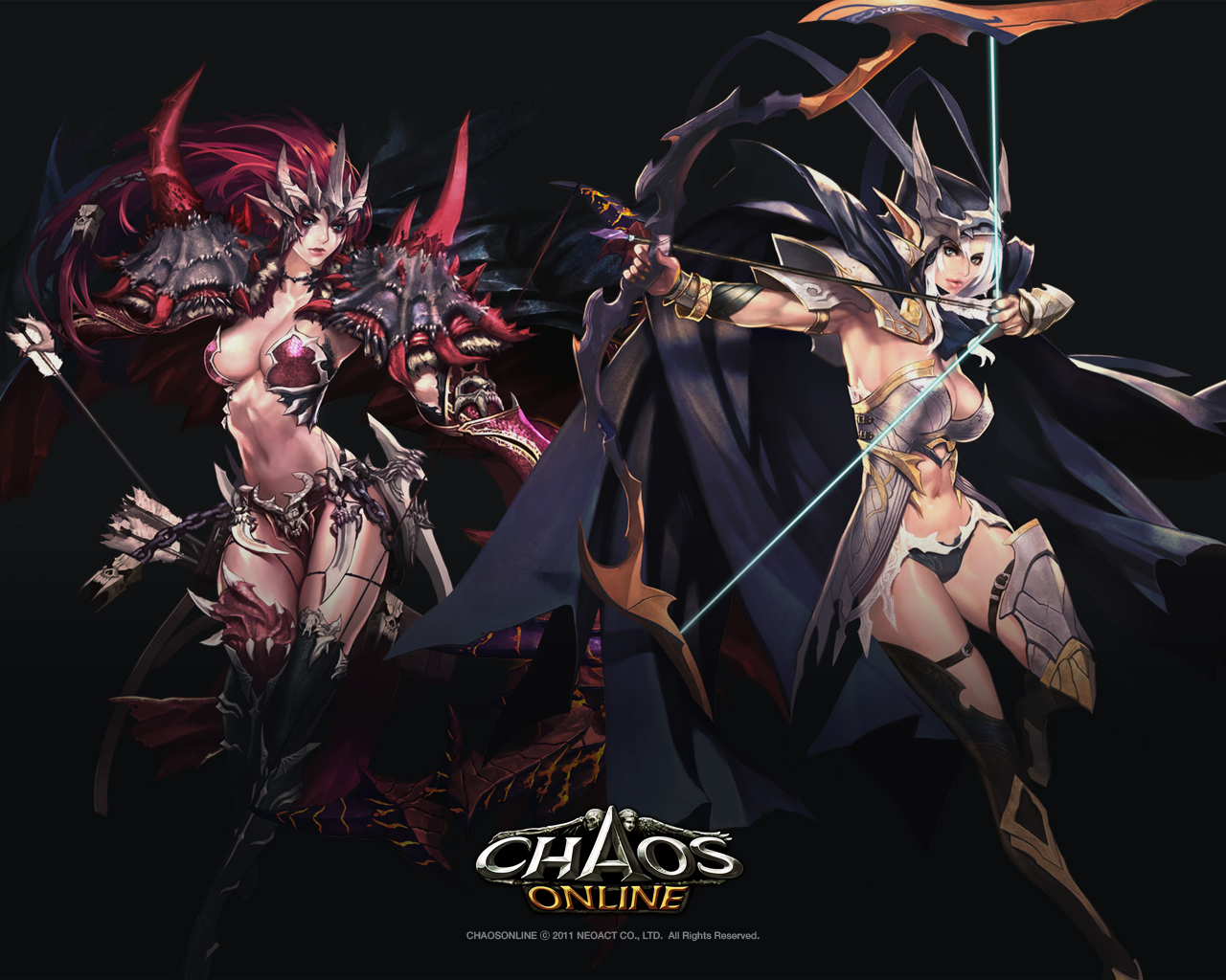 Chảy máu mũi với hình nền gợi cảm của Chaos Online - Ảnh 4