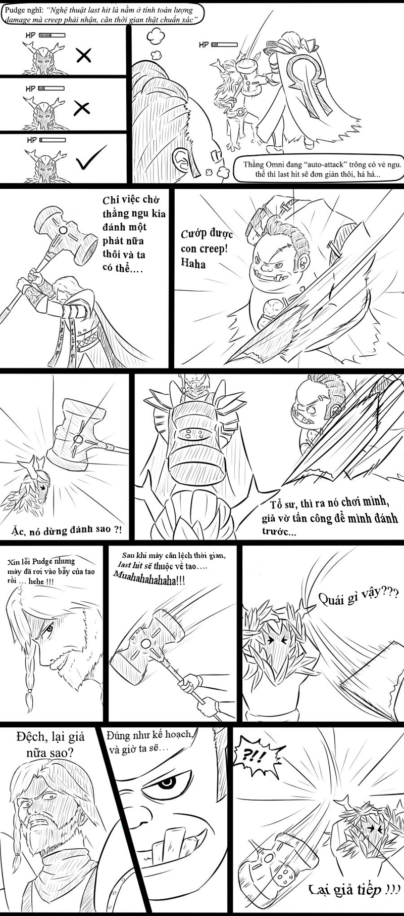 Comic: Nghệ thuật last hit trong Dota 2 - Ảnh 2