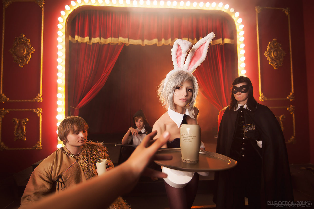 Cosplay Riven Thỏ Ngọc cực ấn tượng - Ảnh 4