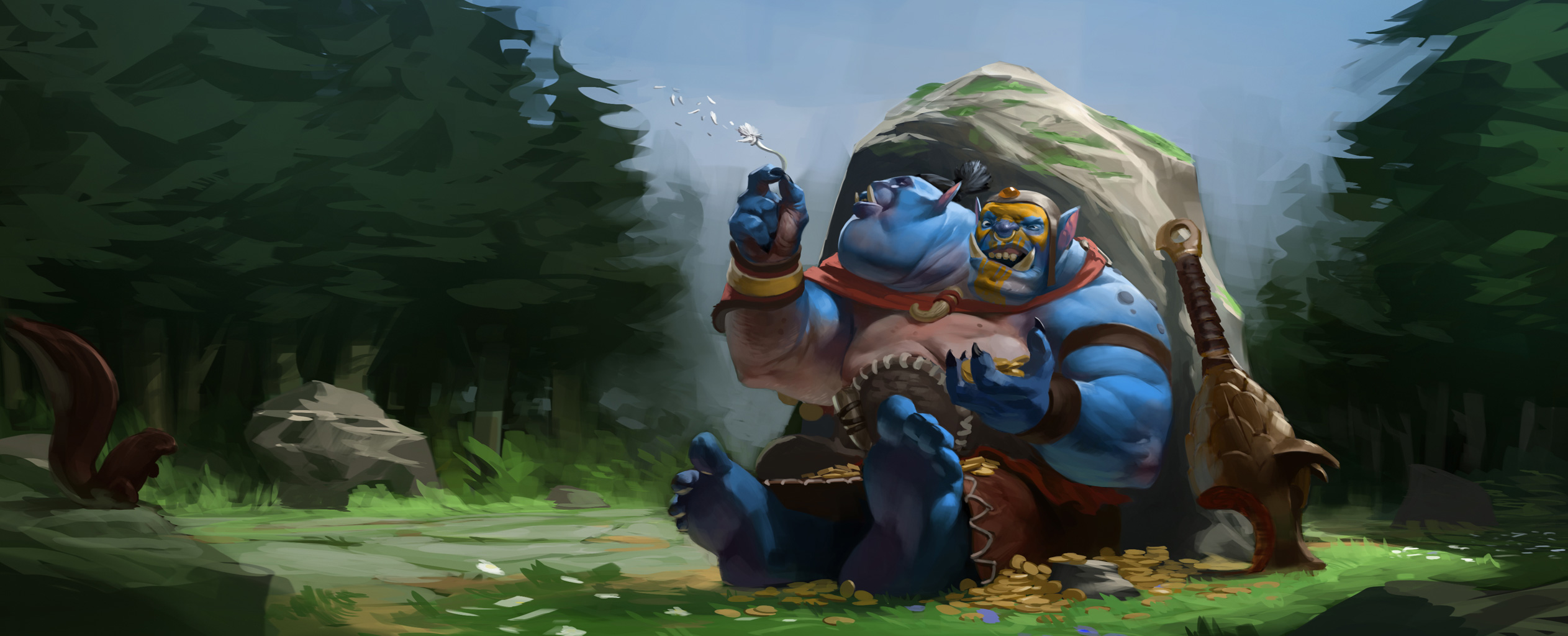 Loạt ảnh nguyên họa của các hero trong DotA 2 - Ảnh 20