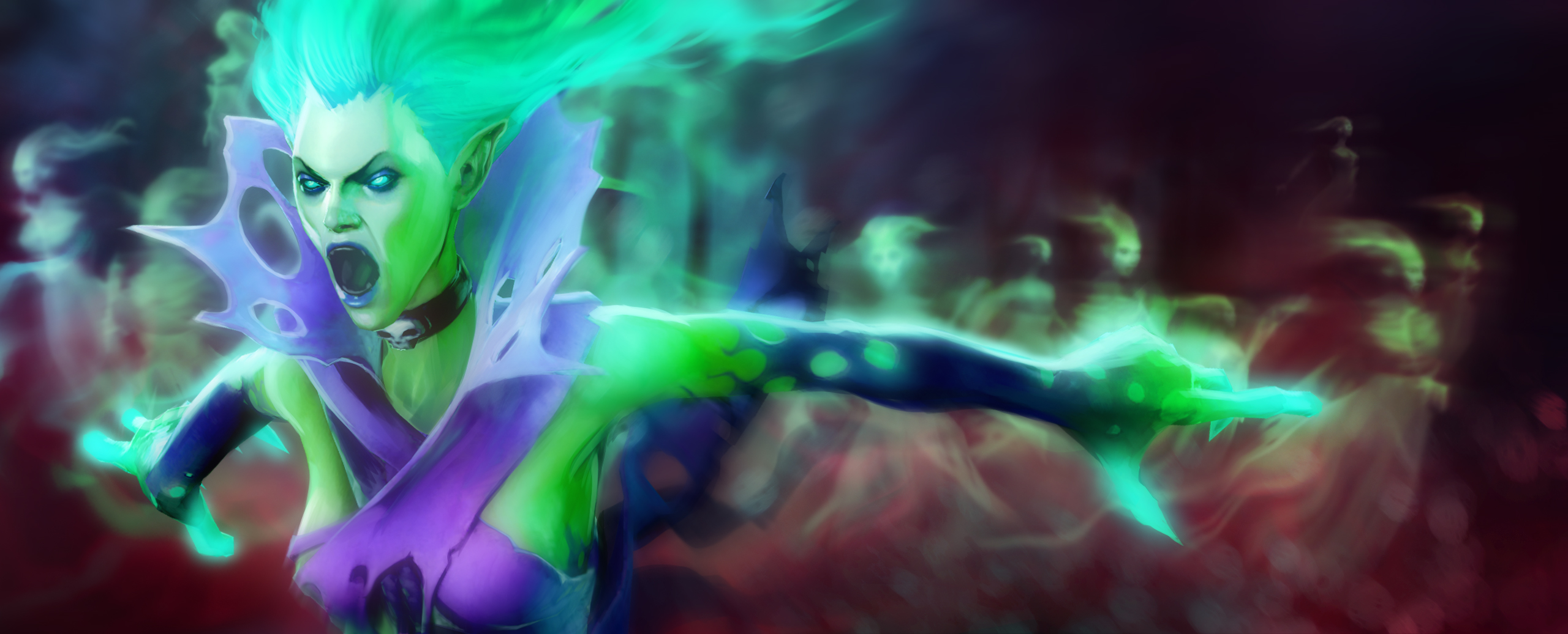 Loạt ảnh nguyên họa của các hero trong DotA 2 - Ảnh 7