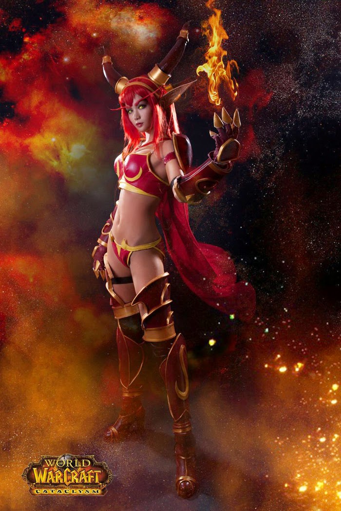 Thêm một bộ cosplay đẹp về nữ hoàng Alexstrasza - Ảnh 3