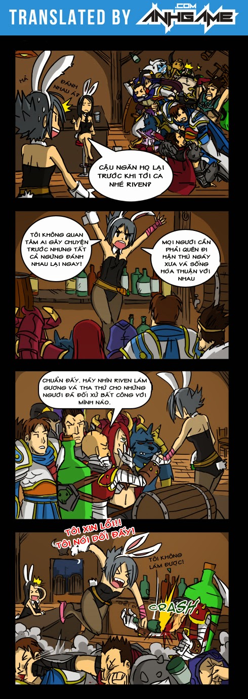 Comic Liên Minh Huyền Thoại: Áo thỏ của Riven - Ảnh 3