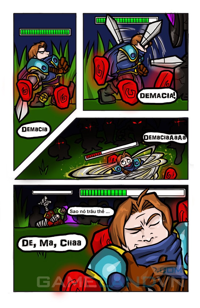 Comic Liên Minh Huyền Thoại: Sức mạnh của Garen - Ảnh 12