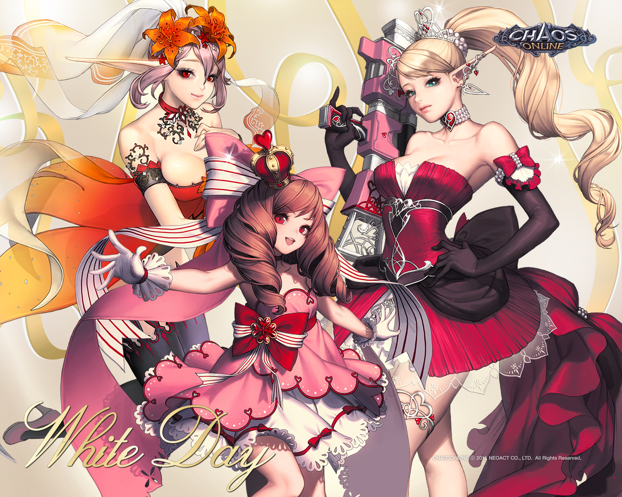 Chảy máu mũi với hình nền gợi cảm của Chaos Online - Ảnh 33