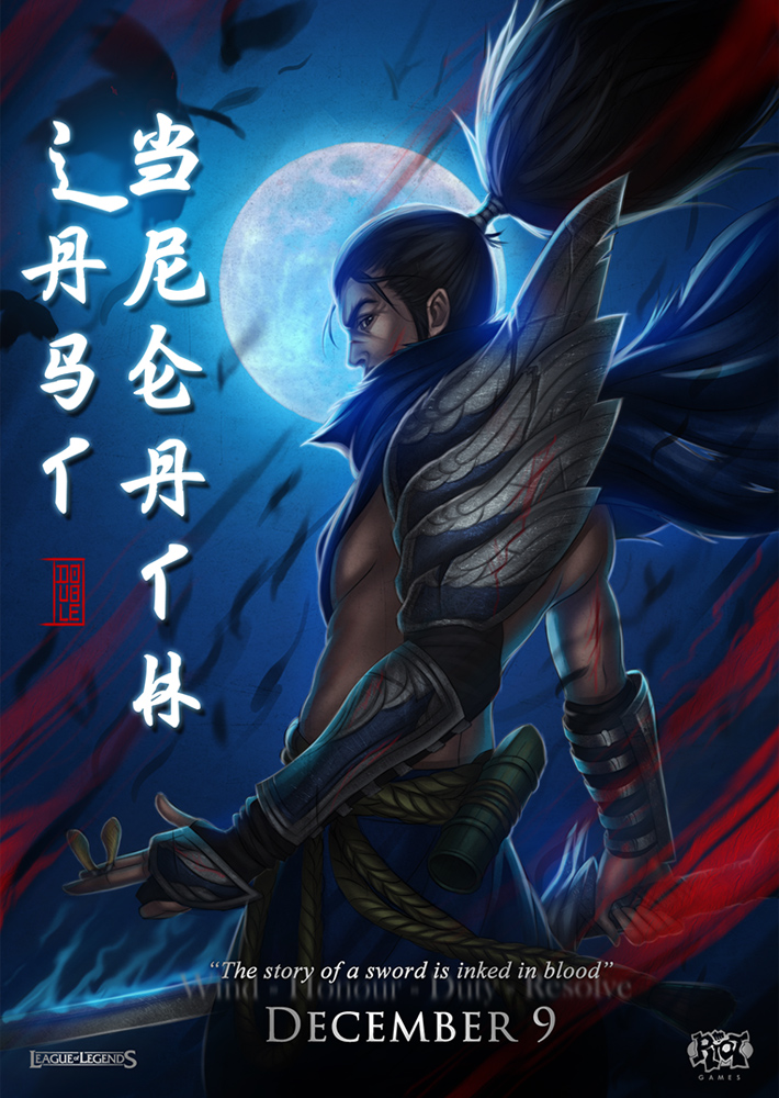 LMHT: Loạt fan art tuyệt đẹp về Yasuo - Ảnh 6