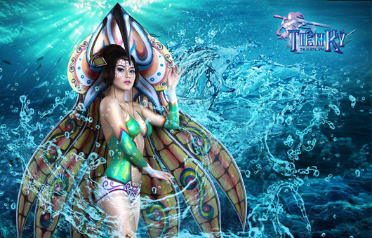 Tiên Kỷ tung cosplay body painting về tiên thú - Ảnh 6