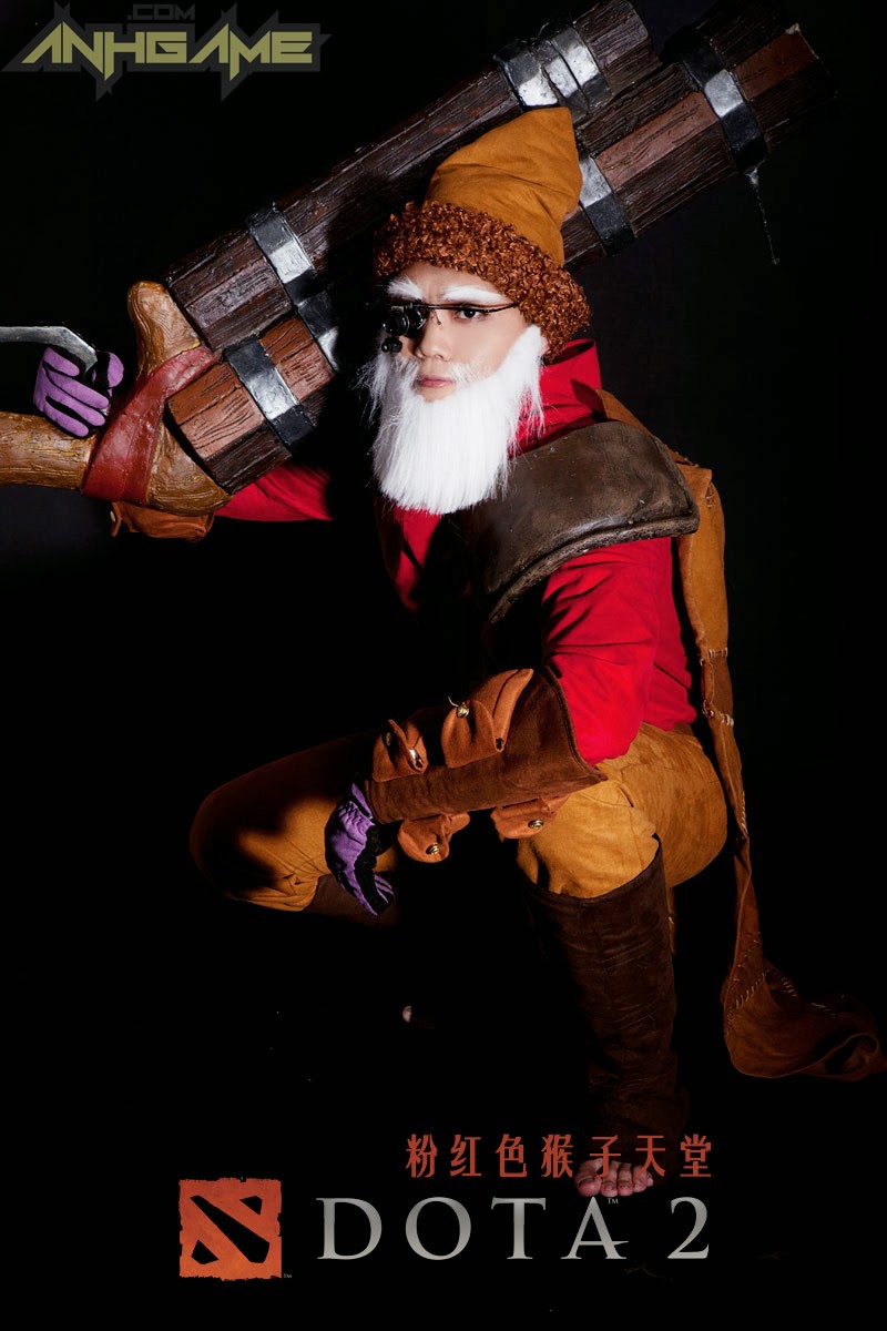 Cosplay Dota 2 ấn tượng về "xạ thủ" Kardel Sharpeye - Ảnh 2